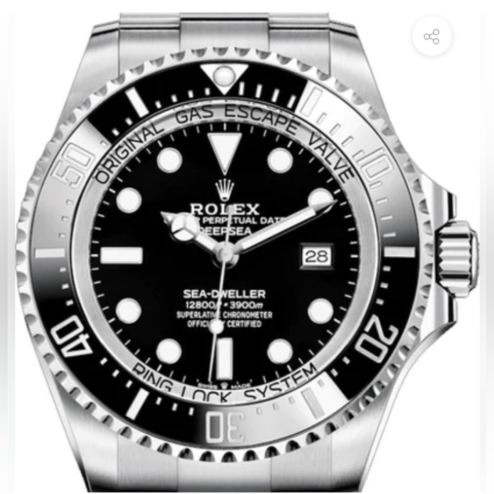Rolex Sea-Dweller Deepsea 44 
Watch - Black Dial (Ref# 126660)